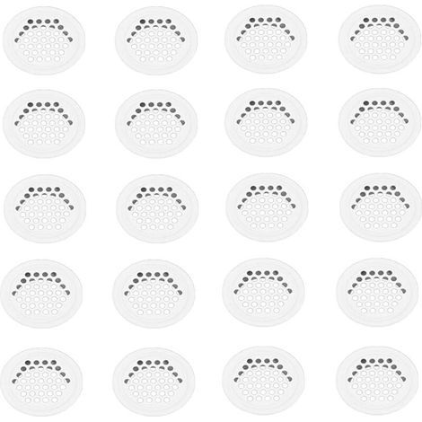 Grille Aerartion 20 Pièces Grille Ventilation 35mm Grille Aeration Grille de Ventilation Grille D'aération Trou Inox Blanc Ronde Grille Ventilation pour Cuisine Armoire Meubles-RAPANDA (1/5)