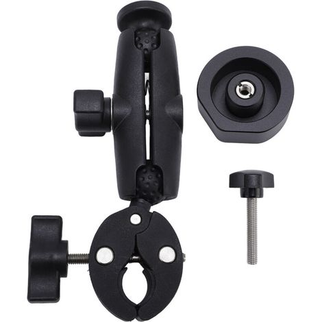 Support de poteau d'échelle de camping-car avec pince d'angle réglable, support en alliage d'aluminium pour antenne TV par Satellite sur les supports de toit des bateaux de camping-car. (1/5)