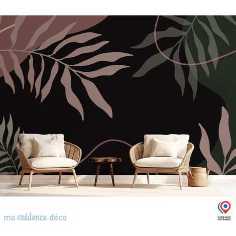 Papier peint : Carrelage antique 2 - Intissé - L.400 x H.280 cm - Gris clair (1/3)