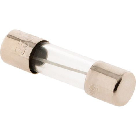 3 Fusibles de vidrio 5 x 20 mm 6,3 A - Zenitech