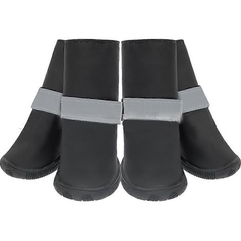 Bottes pour chien résistantes à l'eau, antidérapantes, idéales pour les aventures en plein air (1/4)