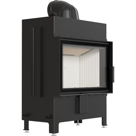 Kamineinsatz aus Stahl KRATKI LUCY 14 kW Ø 200 (1/5)