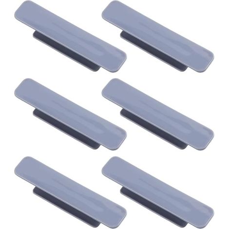 Furniture Handles with Drilling, 6pcs, Strong Furniture Handles with Drilling, 6pcs (Grey) (1/5)