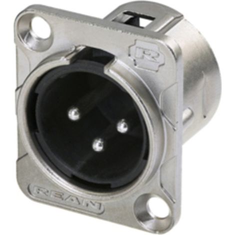 Rean AV RC3MDL XLR-Steckverbinder Stecker, Einbau Polzahl: 3   1 St.