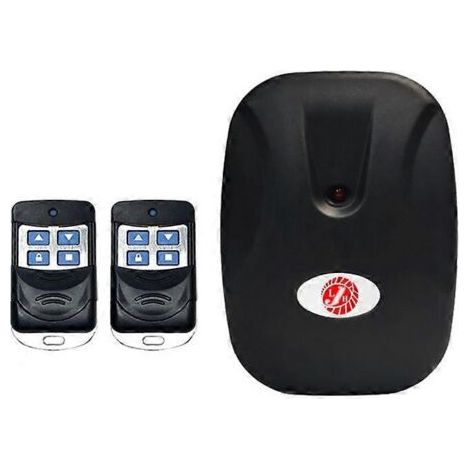 Télécommande pour porte de garage électrique, porte sectionnelle, portail roulant, récepteur moteur à chaîne sans câble (1/4)