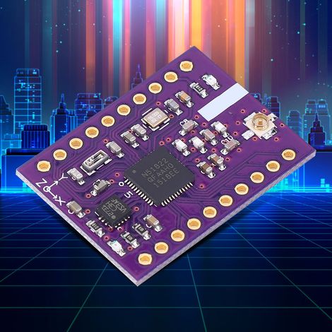 Module d'accélération NRF51822 LIS3DH, module accéléromètre 3 axes, carte compatible Bluetooth (1/5)