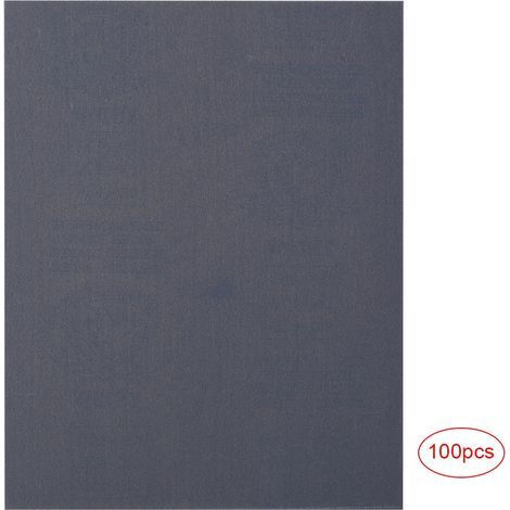 100 Stück Schleifpapier, wasserfest, Zubehörmaterial (1/5)