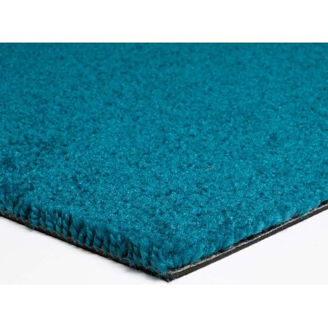Dalle moquette bleu pétrole 50x50 cm Dalle moquette chambre et salon Moquette en dalle sans colle ni adhésive