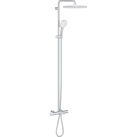 Grohe Tempesta System 250 Cube Colonne avec thermostatique Bain/Douche Chrome, 26691001 (1/2)