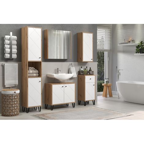Conjunto de muebles de baño BIANCA 69 x 61 x 33 cm