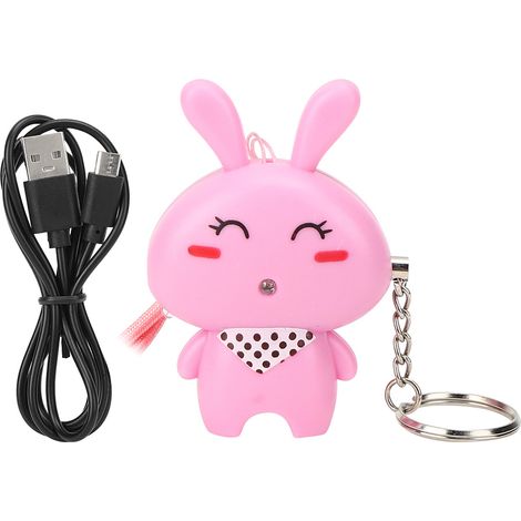 Alarme personnelle 120dB sirène de sécurité pour enfants femmes personnes âgées charge USB (1/5)