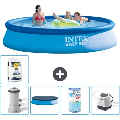 Easy Set Pool Rund - 396x84 cm - 6-teilig  S41098 (1/5)