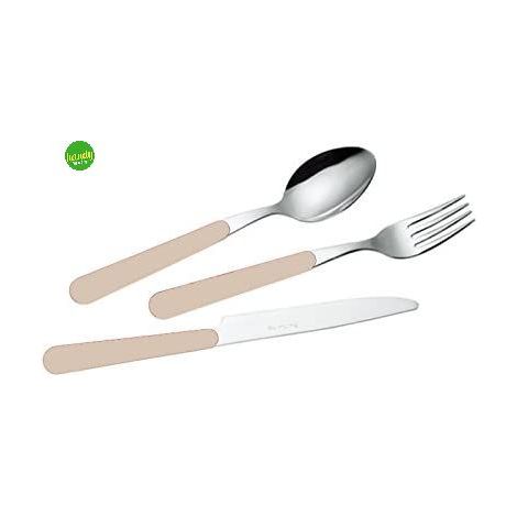 Coltello da tavola brio EME Posateria colore sabbia/cromo 22 cm