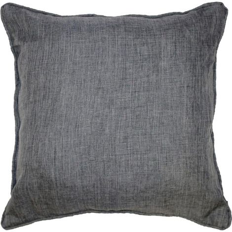 Coussin Déco "Newton" 40x40cm Gris Anthracite (1/3)
