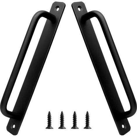 2er-Pack Schiebetürgriffe aus Aluminium, Schranktürgriffe mit Küchenbrett