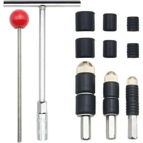 Kit de bouchon d'eau pour tuyaux, plombier professionnel, aiguilles d'arrêt thermofusibles en acier inoxydable, outil de plomberie d'amélioration de l'habitat (1/5)