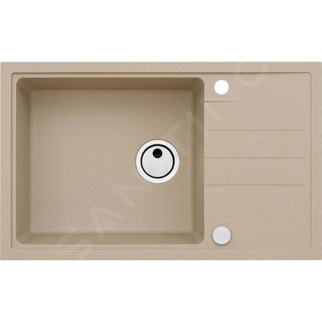 Alveus Intermezzo - Évier en granit 780x480 mm, beige 1117048 (1/5)