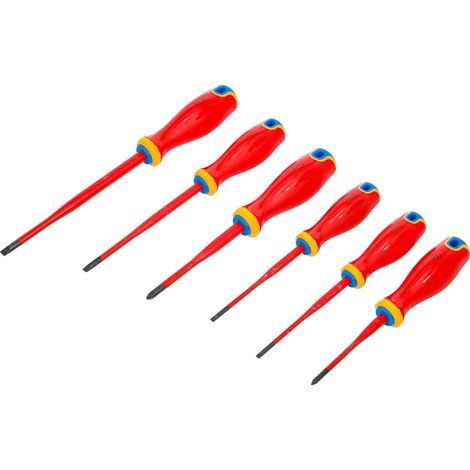 Serie di cacciaviti VDE  punta extra sottile  6 pz. (1/5)