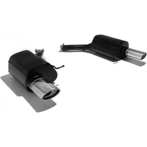 Silencieux Echappement BMW E63 coupe 645ci 2004-2010 - 2x120x80mm-35274810