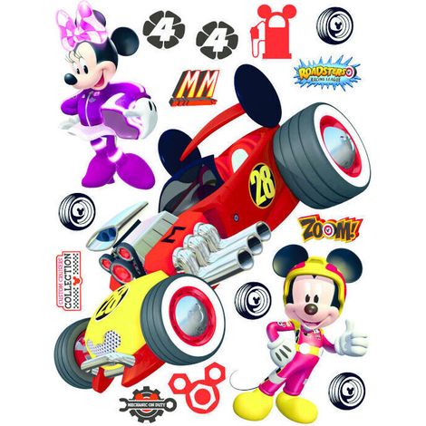 Stickers géant Mickey Roadster Disney (1/5)
