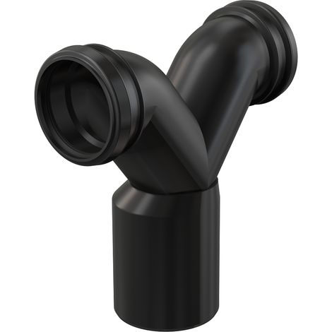 alcadrain M909 Doppelbogen 90° mit Dichtung (1/2)