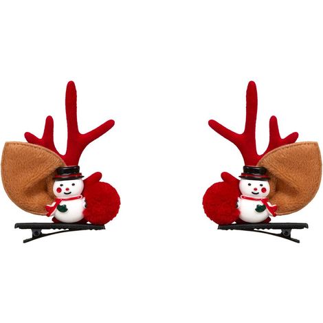 ACC PINZAS PARA EL PELO DE RENO X2 - Feeric lights & christmas (1/5)