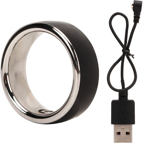 Telecomando Bluetooth con voltapagina, registrazione video, portata 10 m, ricaricabile, anello di scorrimento per telefono e tablet, 52 mm / 2 pollici (1/5)