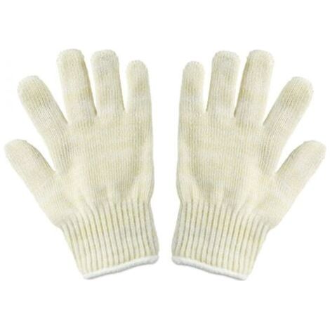 Cyslmuk – Gants ignifuges en aramide – Résistants à la chaleur jusqu’à 100 °C – Taille universelle – Convient pour saisir des plats chauds