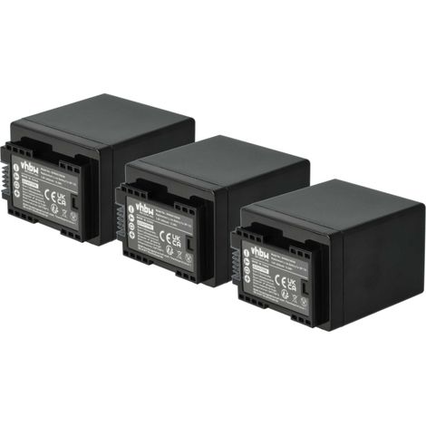 vhbw 3x Akku Ersatz für Canon BP-745, BP-727 für Videokamera Camcorder (4450 mAh, 3,6 V, Li-Ion) + Infochip (1/5)