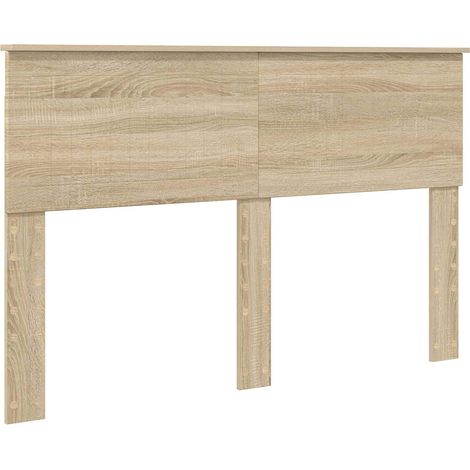 Tête de lit Chêne Sonoma 140 cm Bois d'ingénierie (1/5)
