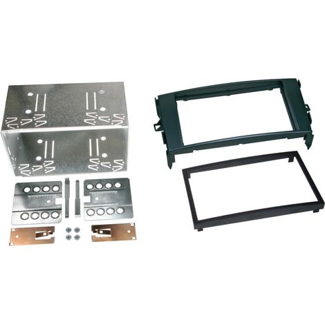 Kit autoradio 2DIN compatible avec Toyota Auris verso 07-12 Noir