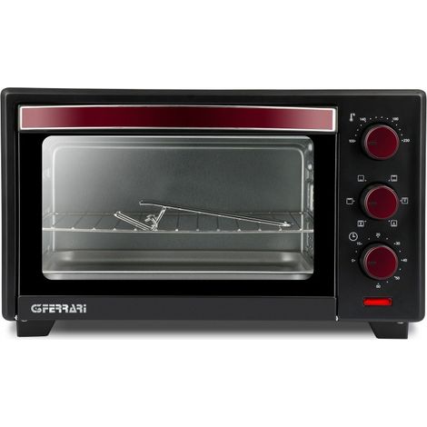 G3 Ferrari IL Moro 20 20 l 1380 W Schwarz, Rot Grill