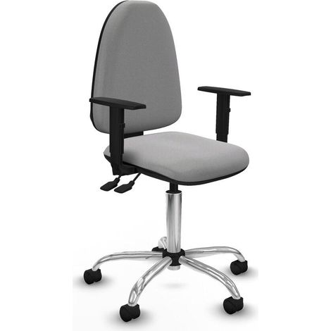 Piqueras y Crespo B1D05RN Silla de oficina gris claro ergonómica