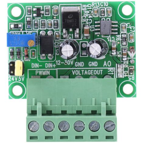Carte analogique numérique 0-10V PWM, convertisseur de Signal à tension, Durable pour la commutation d'interface, 1 pièce (1/5)