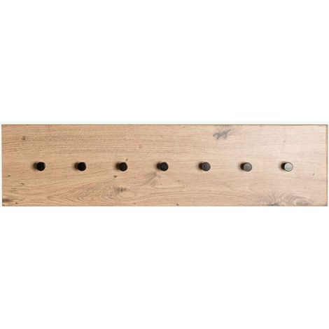 Bione Legno laminato e metallo - Marrone / nero - 7 ganci (1/5)