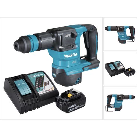 Makita DHK 180 RG1 Akku Meißelhammer 18 V 3,1 J SDS Plus Brushless + 1x Akku 6,0 Ah + Ladegerät