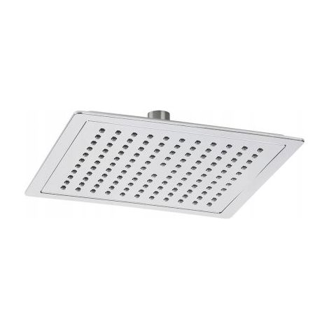 Pommeau de douche carré chromé