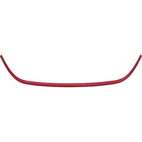 Moulure grille de pare-choc avant centrale rouge GTI Peugeot 308 2 phase 1 2013-2017