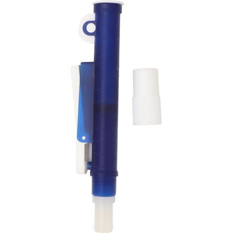 Pompe à pipette bleue pour pipettes jetables 2ml (verre et plastique) (1/5)