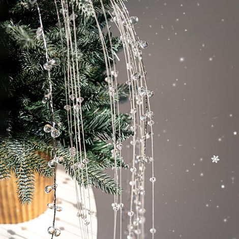 Guirlande Décorative De Noël - Branche Artificielle Dorée Pour Arbre De Noël - 108 Cm - 1 Pièce (1/5)