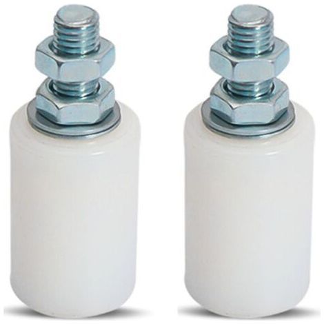 Set of 2 Guide Rollers for Sliding Doors, Sliding Door Guides or Other Applications 30 x 40 mm (Nylon) (1/5)