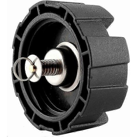 Bouchon de réservoir d'essence universel 12L/14L pour moteur de bateau, noir, 1 pièce (1/5)