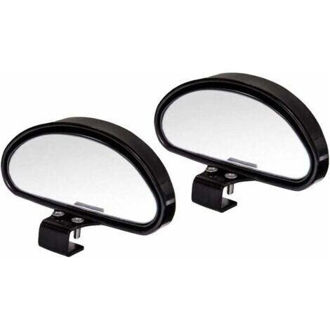 [JAMAIS UTILISÉ]Retroviseur Conduite Accompagnée Retroviseur Angle Mort Miroir D'angle Mort RéTroviseur Conduite Accompagnée pour Tous Les Voitures- Miroir Convexe Angle réglable (2Pcs）150MM55MM -Vers (1/4)