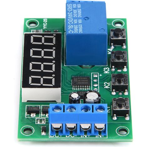 YYC-2S Einkanal-Relaismodul, Ein-/Ausschalt-Trigger-Timer, 5 V, 12 V, 24 V (1/5)