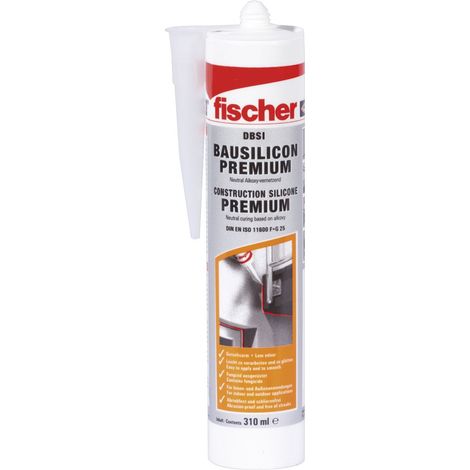 FISCHER Bausilikon DBSI 280ml betongrau