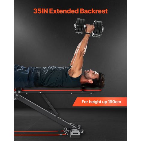 Banc de Musculation Capacité de Charge de 363 kg Banc Plat (1/5)