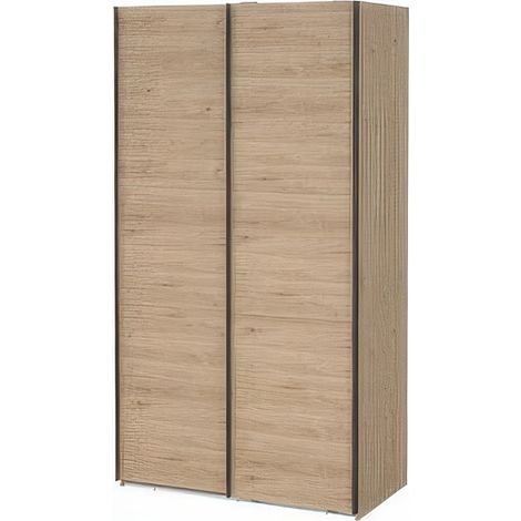 ARMADIO COMO 2A SCORR. 118,5X66,6X220,4CM ROVERE