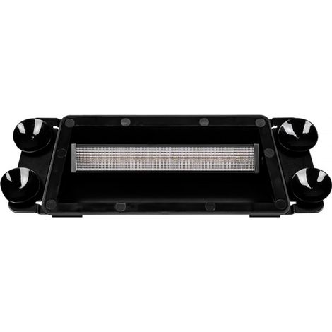 SecoRüt Frontblitzer / Straßenräumer LED Blitzer 12&24 Volt Strobo LW0054 Saugnapf Orange (1/3)
