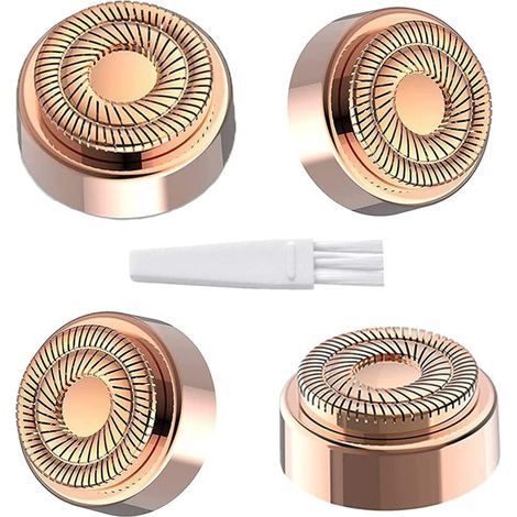 4er-Pack Ersatzaufsätze für Gesichtsepilierer für Frauen, kompatibel mit Finishing Touch, Gen 2 (1/5)