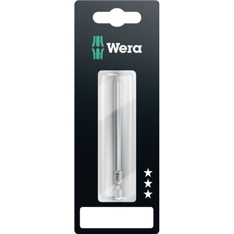 Wera 05073529001 867/4 Z 89mm SB SiS Inserto TX Impronta (cacciavite): 1/4 (6.3 mm) Forza: TX TX 25 89 mm